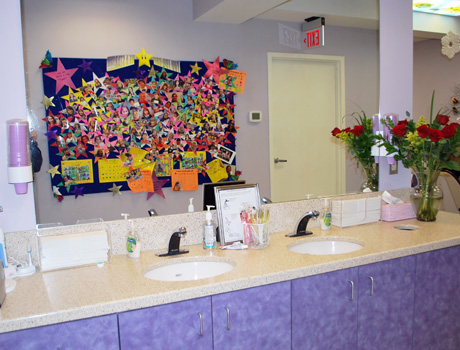 Tooth Brushing Area