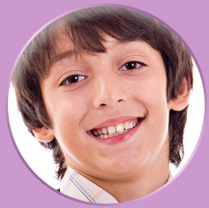 kids smiling